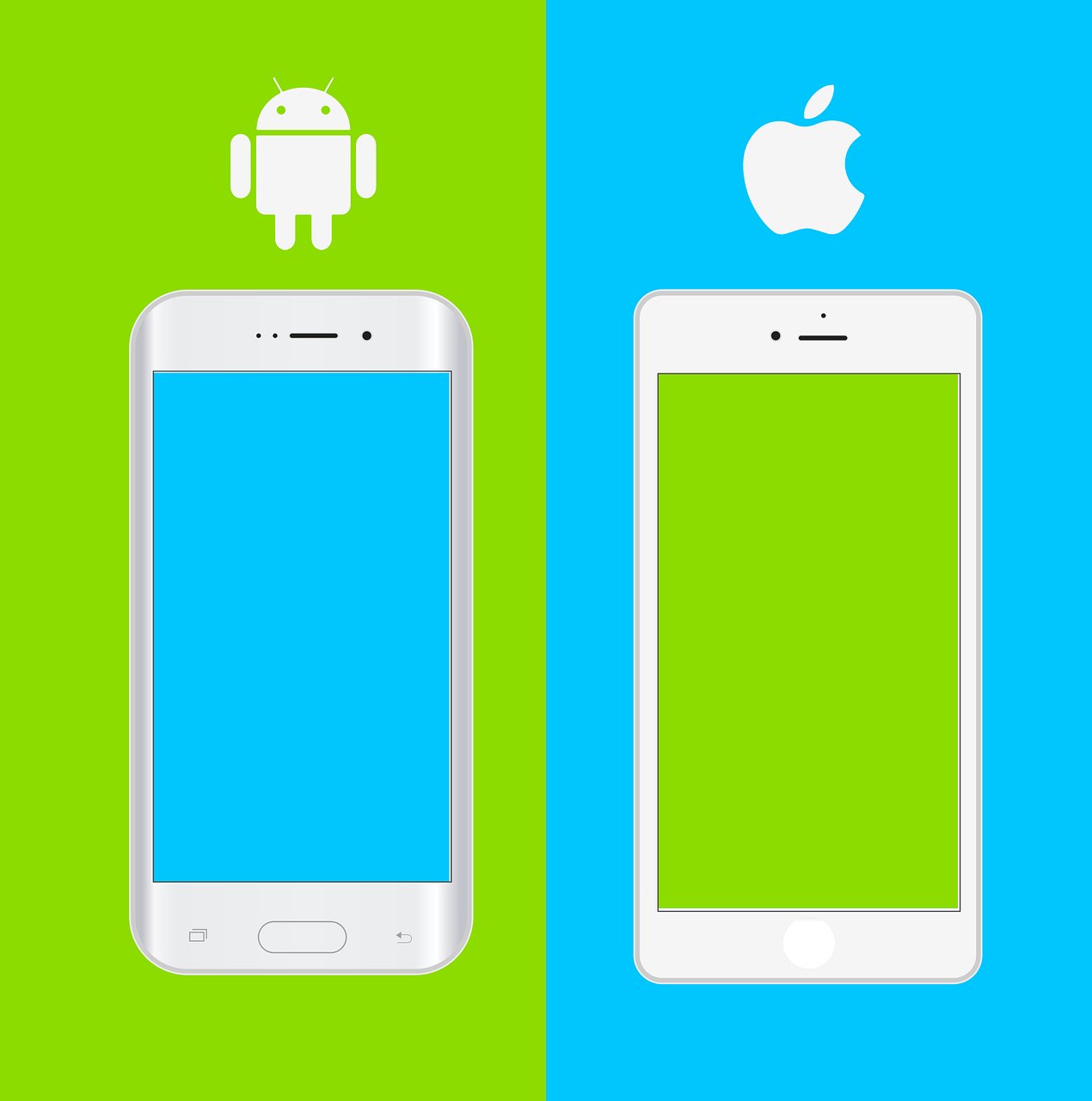 Comparaison du système d'exploitation de Android et iOS